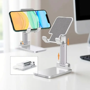 MegaValue Mobile Holder Stand Adjustable And Foldable For Phones Compatible With All Mobile